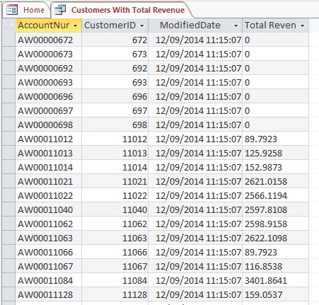 Using Access VBA to Query a SQL Server Database