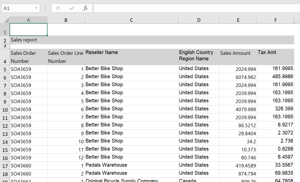 How to Eliminate Excel Column Merging in Exported SSRS Reports Image