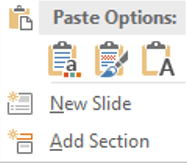 Microsoft PowerPoint - Updating the Header & Footer Fields Image